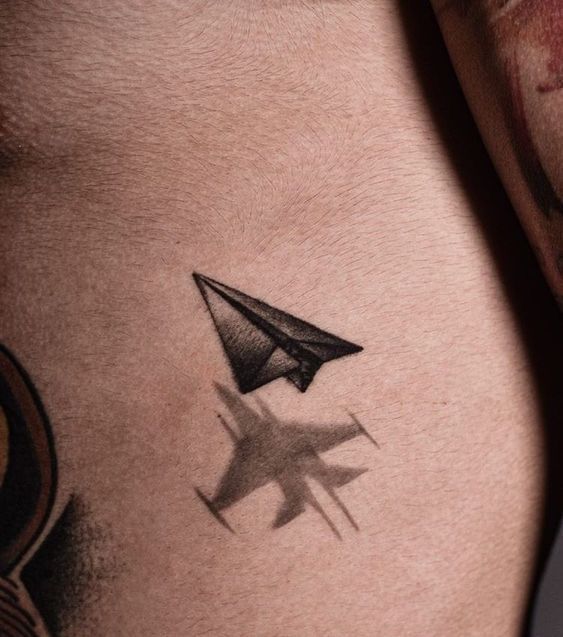 small shark tattoo 0065