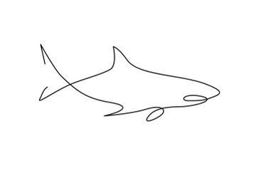 small shark tattoo 0076