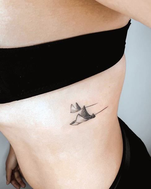 small shark tattoo 0085