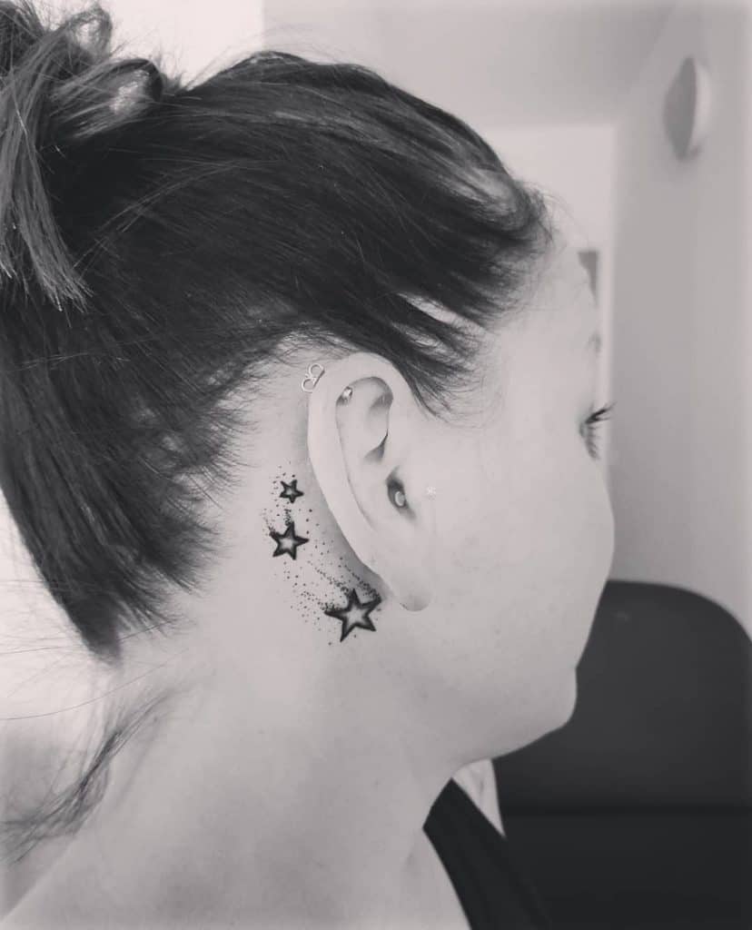 small side neck tattoo designs female 0028