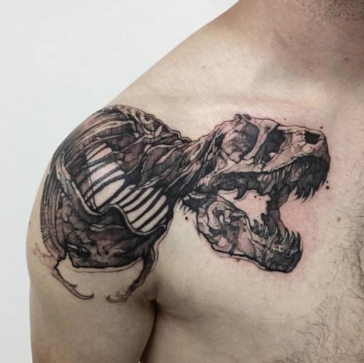 Small skull tattoo 0013