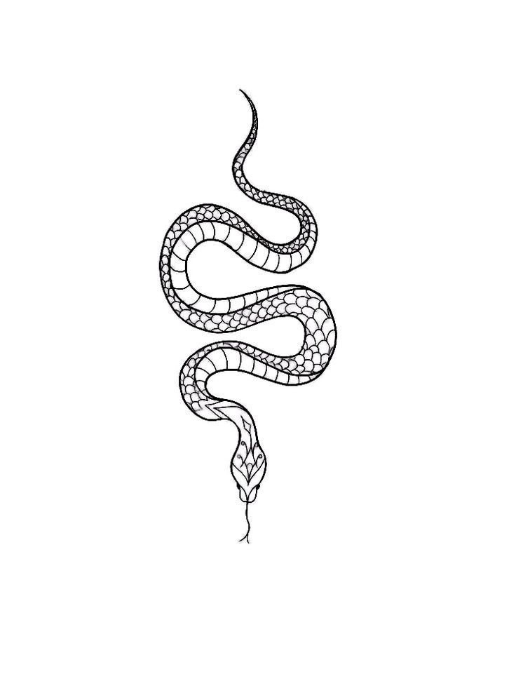 small snake tattoo 0060