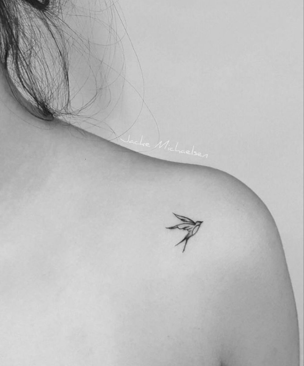 small sparrow tattoo 0035