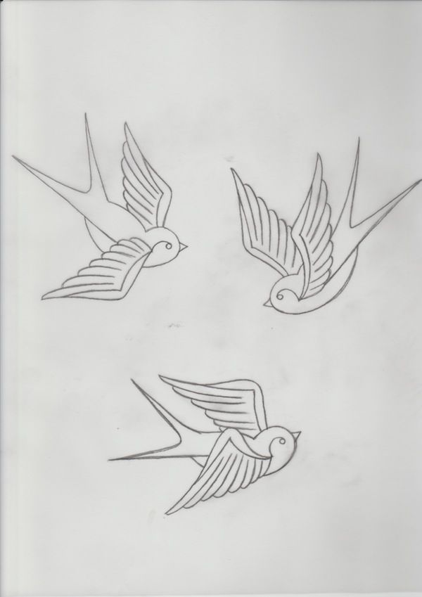 small sparrow tattoo 0050