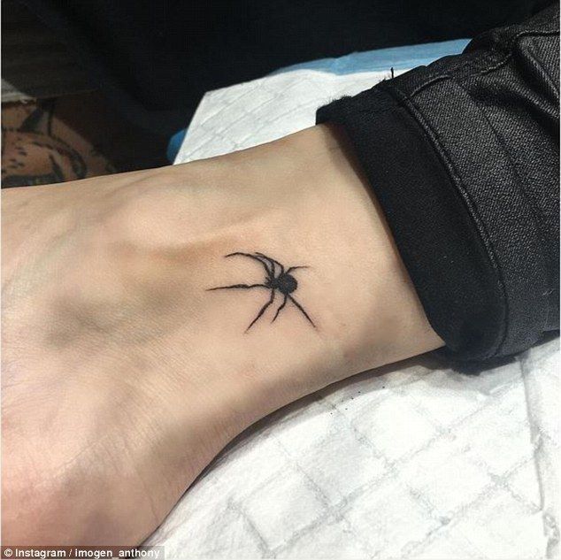 small spider tattoo 0028