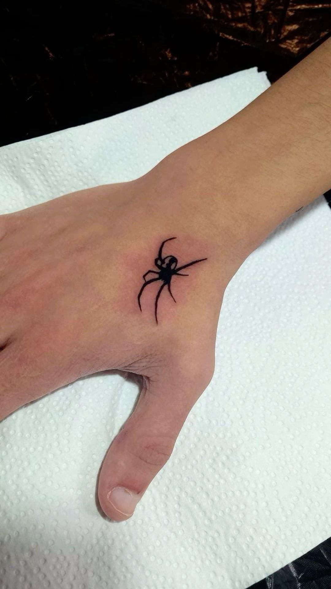 small spider tattoo 0032