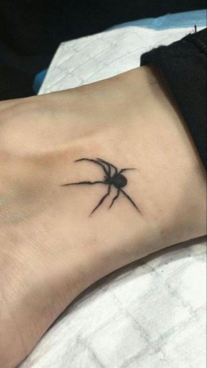 small spider tattoo 0046