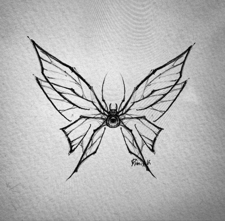 small spider tattoo 0057