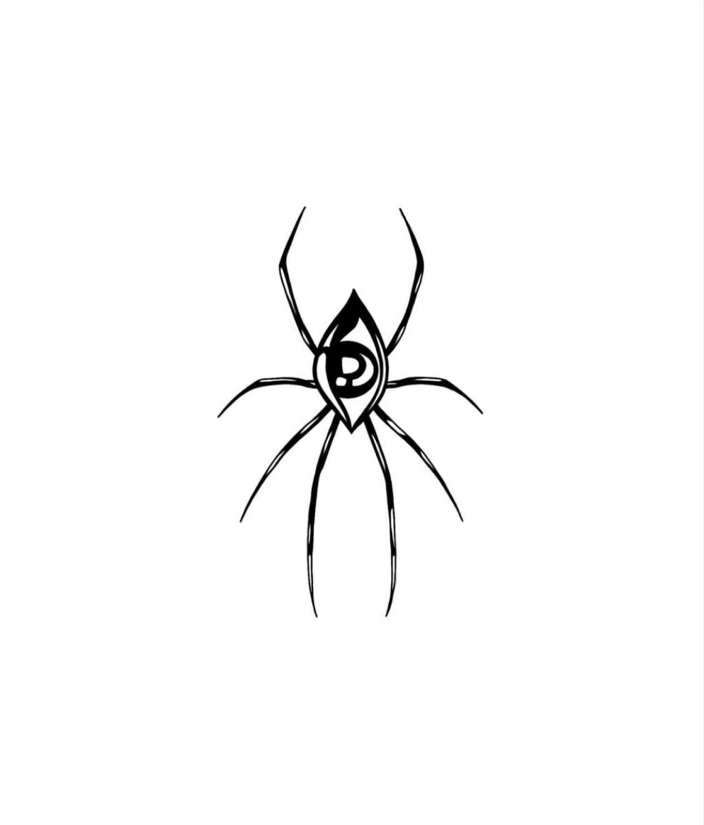 small spider tattoo 0066