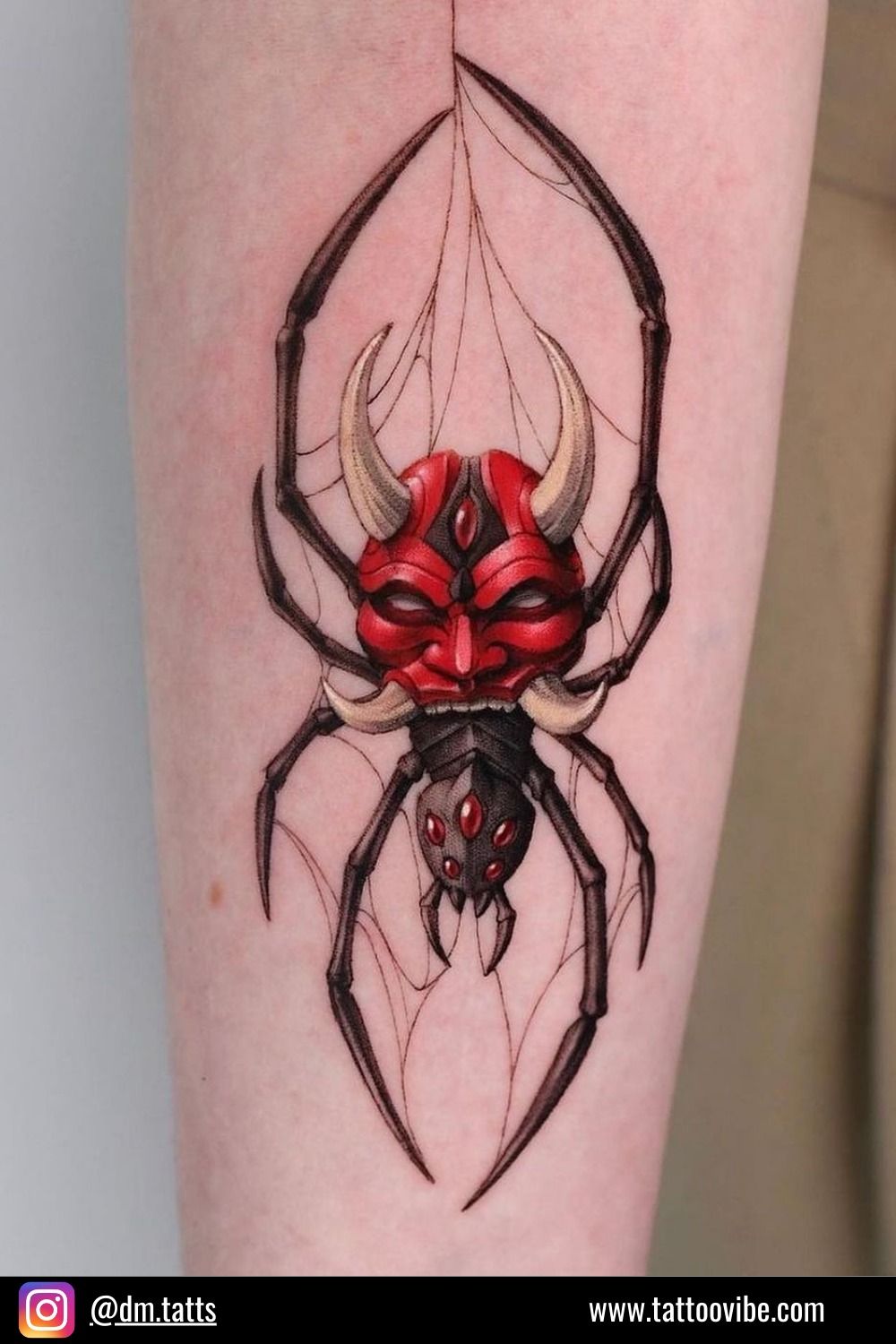 small spider tattoo 0075