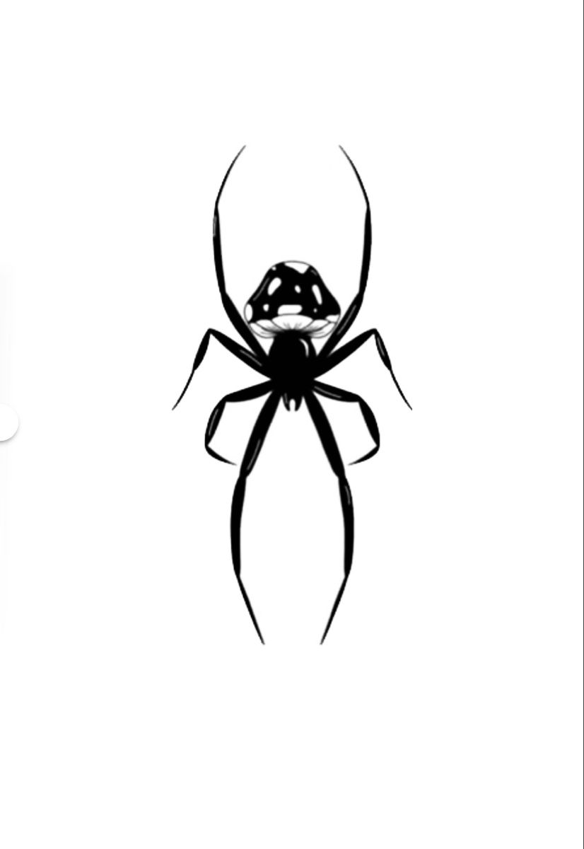 small spider tattoo 0088