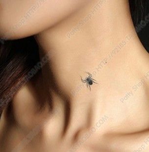 small spider tattoo 0089