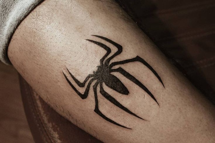 Small spiderman tattoo 0066