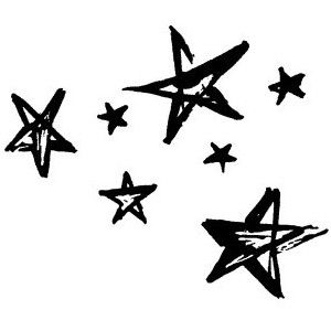 Small star tattoo 0046