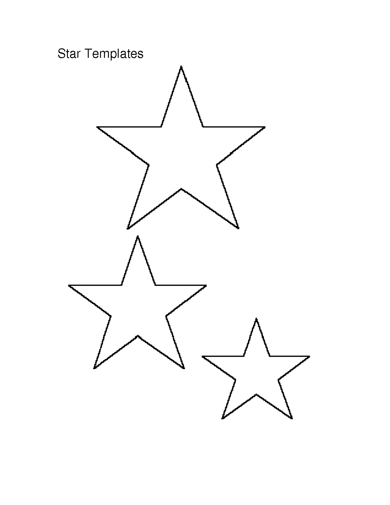 Small star tattoo 0058