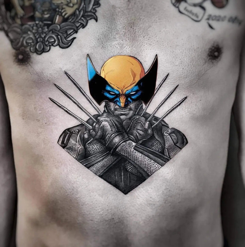 small superhero tattoo ideas