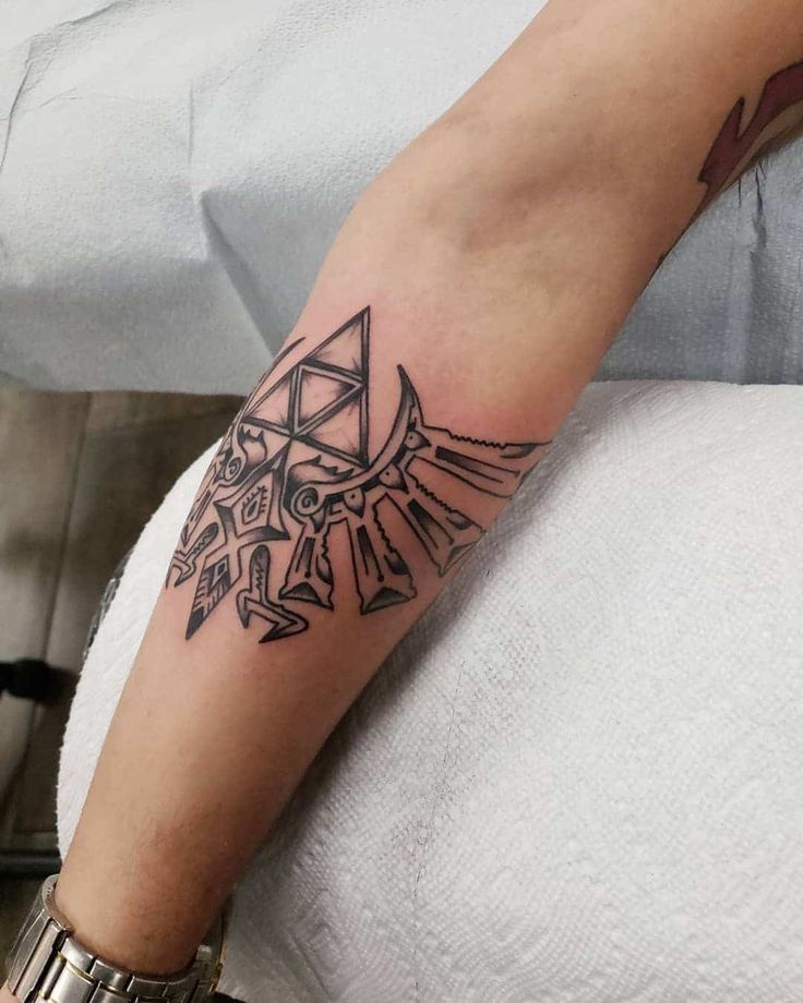 small tattoo ideas inspired by Legend of Zelda