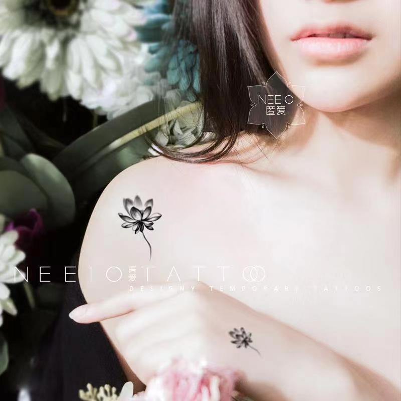 small tattoo on chest girl 0084