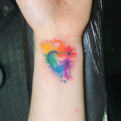 small tattoos for mental health awareness