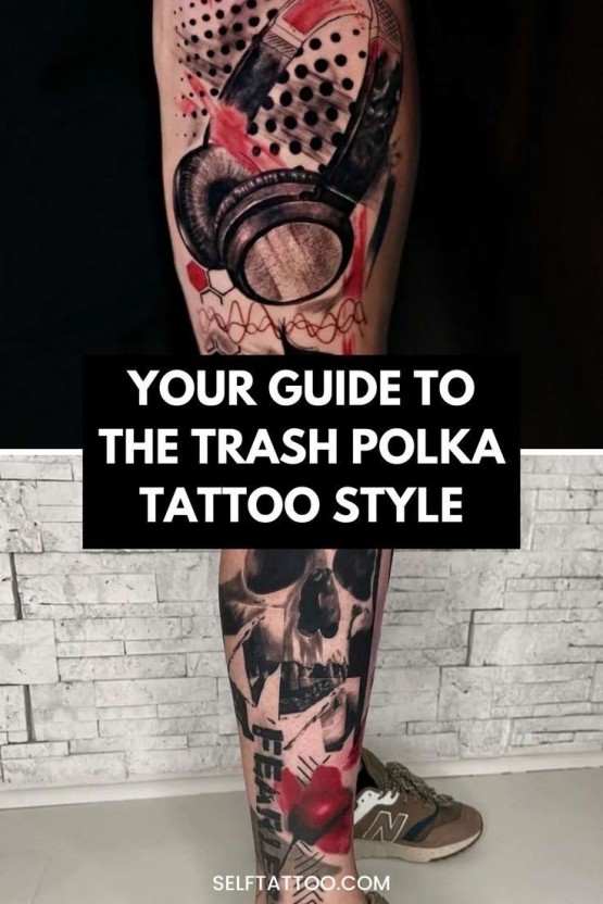 Small trash polka tattoo designs 0029