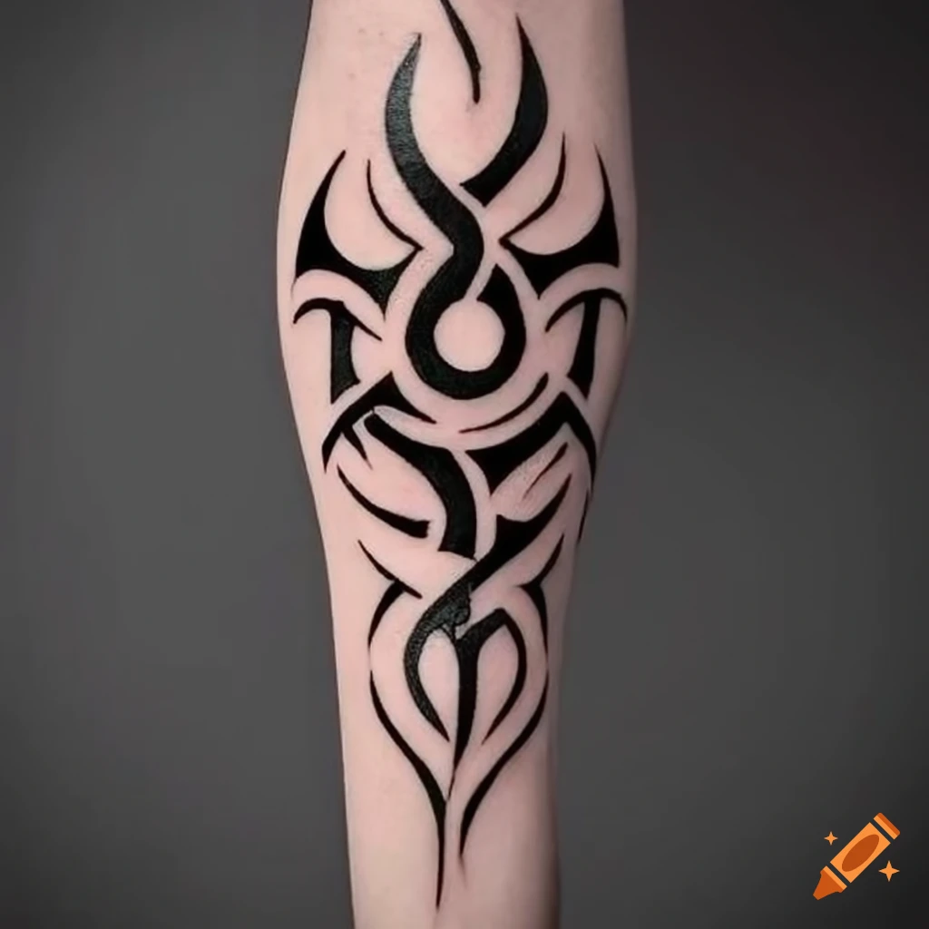 small tribal arm tattoo ideas