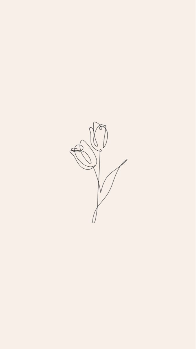 Small tulip tattoo 0040