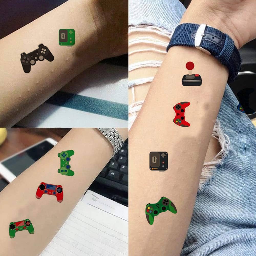 Small video game tattoo designs