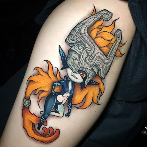 small video game tattoos