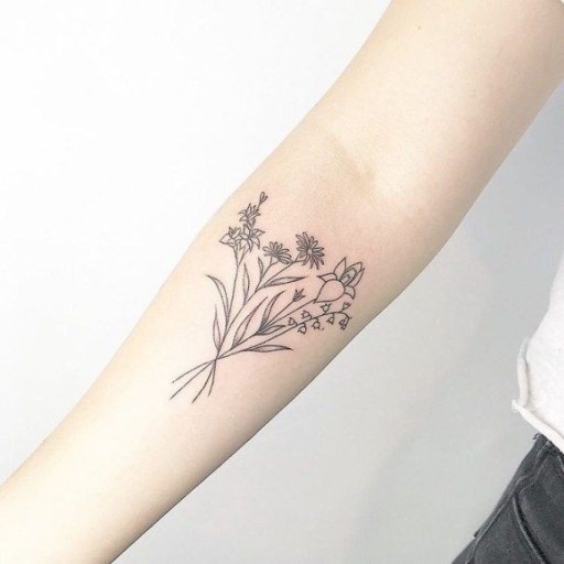 Small watercolor tattoo ideas 0092