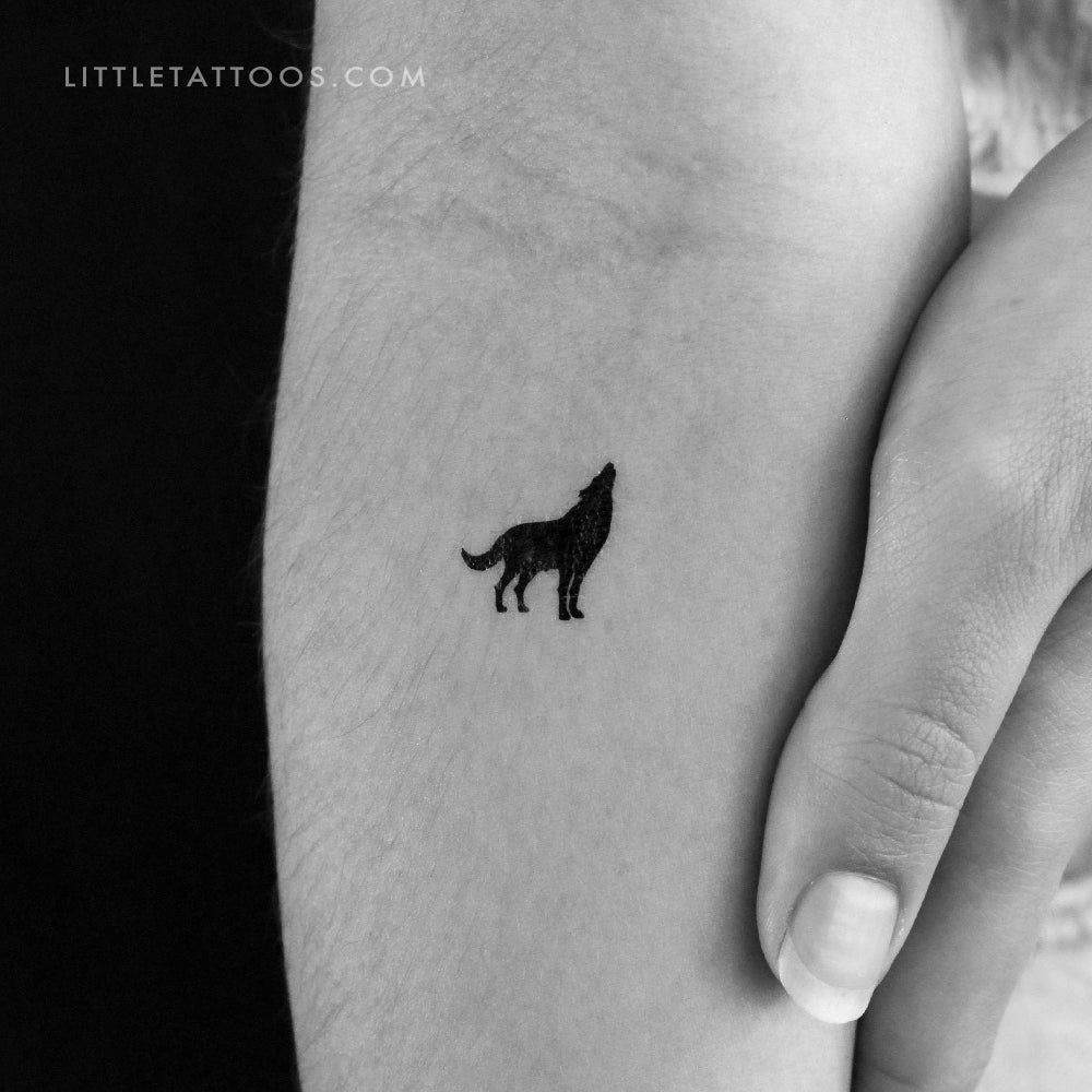 small wolf tattoo ideas