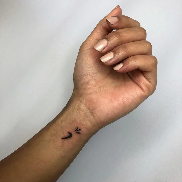 small wrist tattoo 0038