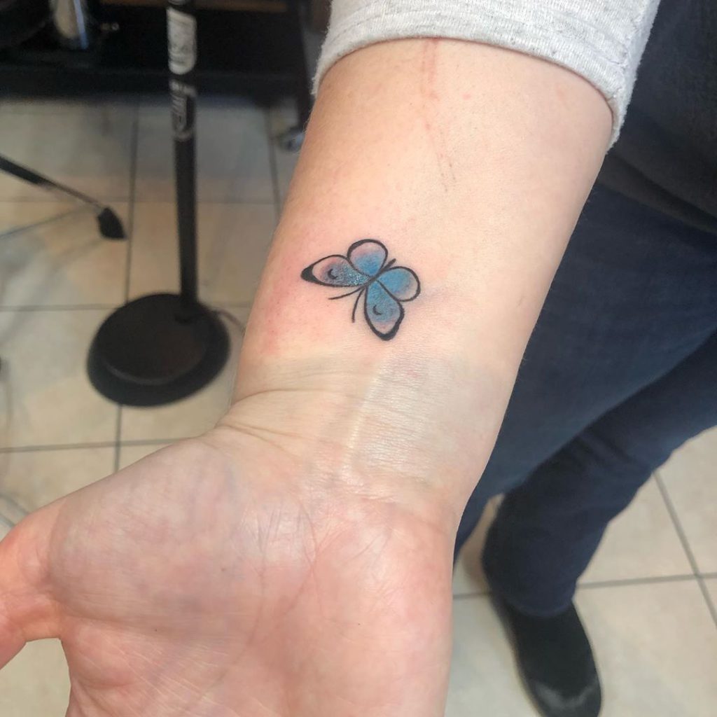 small wrist tattoo 0089