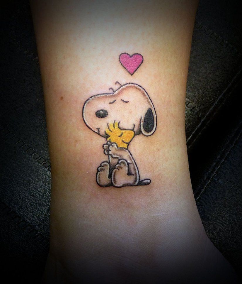 Snoopy tattoo ideas for women