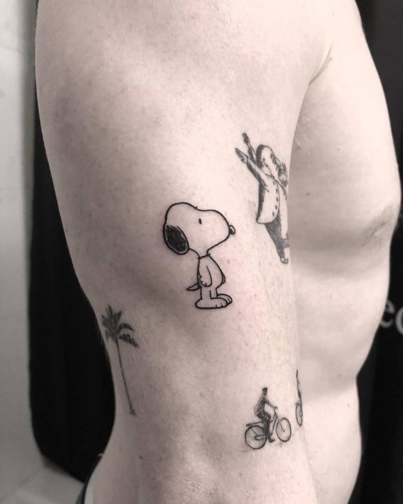 Snoopy tattoo ideas 0011