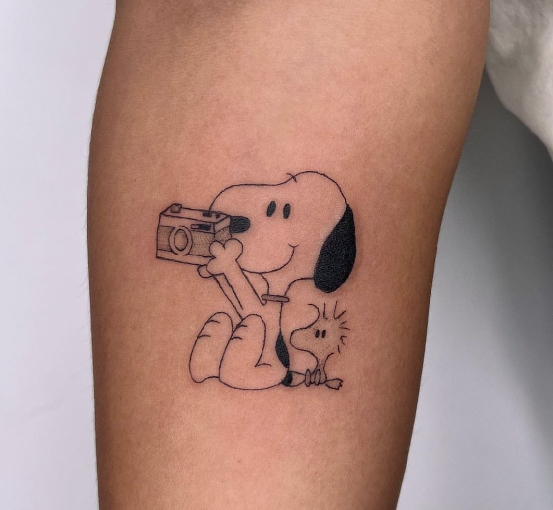 Snoopy tattoo ideas 0015