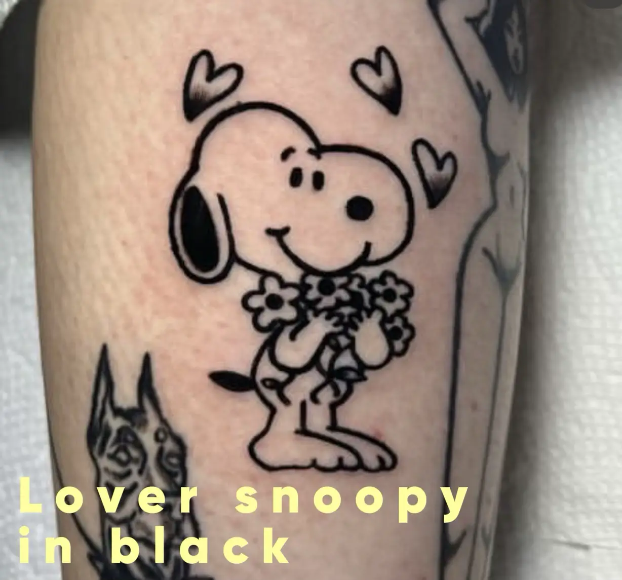 Snoopy tattoo ideas 0016