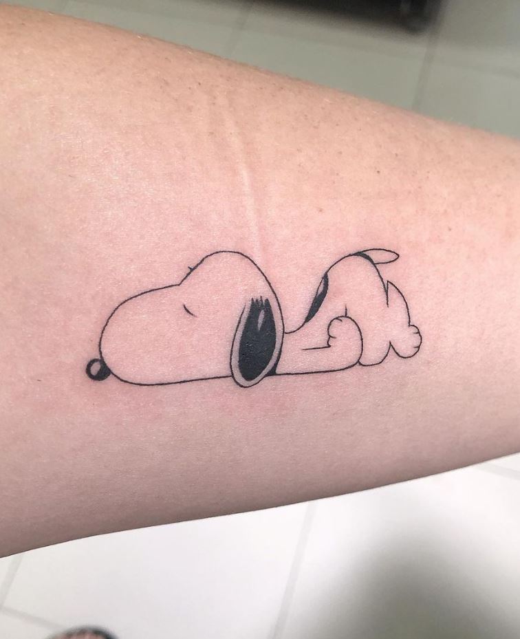 Snoopy tattoo ideas 0020