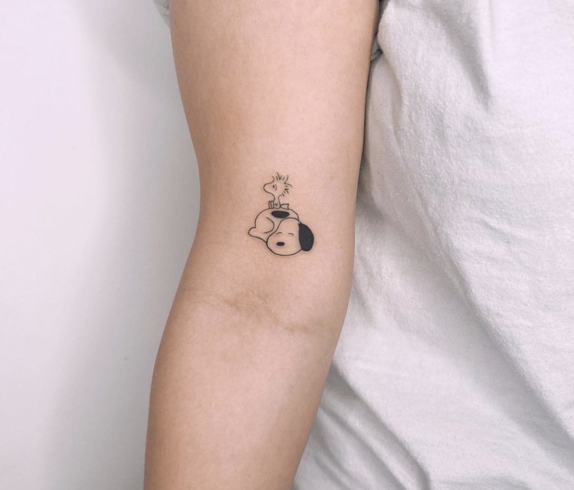 Snoopy tattoo ideas 0021