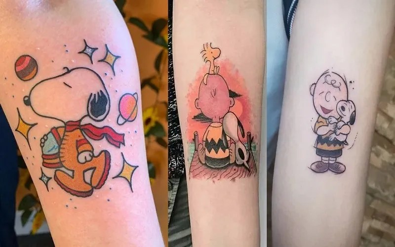 Snoopy tattoo ideas 0031