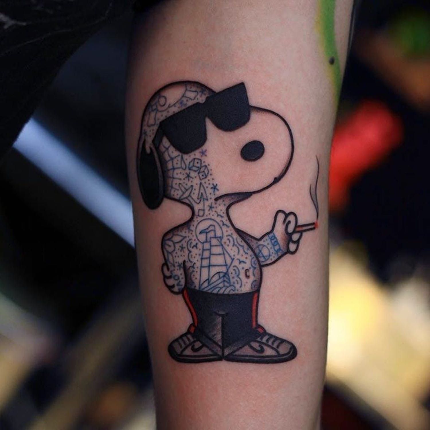 Snoopy tattoo ideas 0033