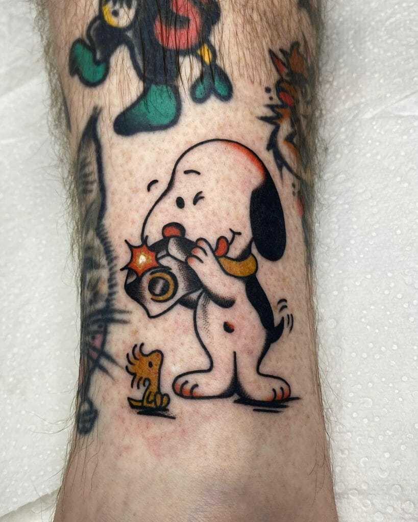 Snoopy tattoo ideas 0045