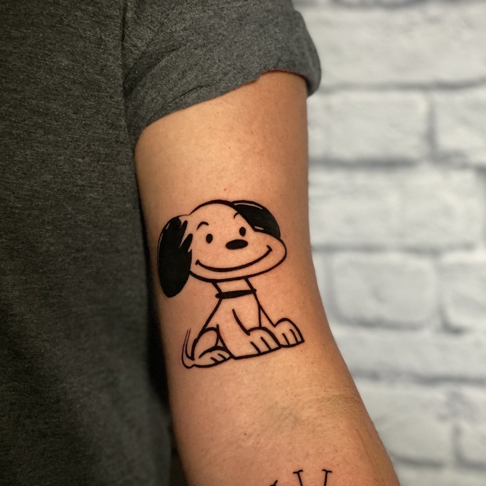 Snoopy tattoo ideas 0047