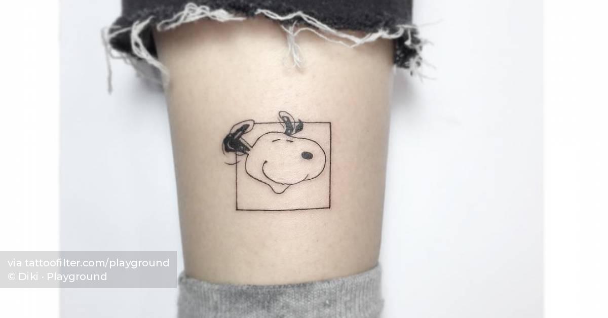 Snoopy tattoo ideas 0050