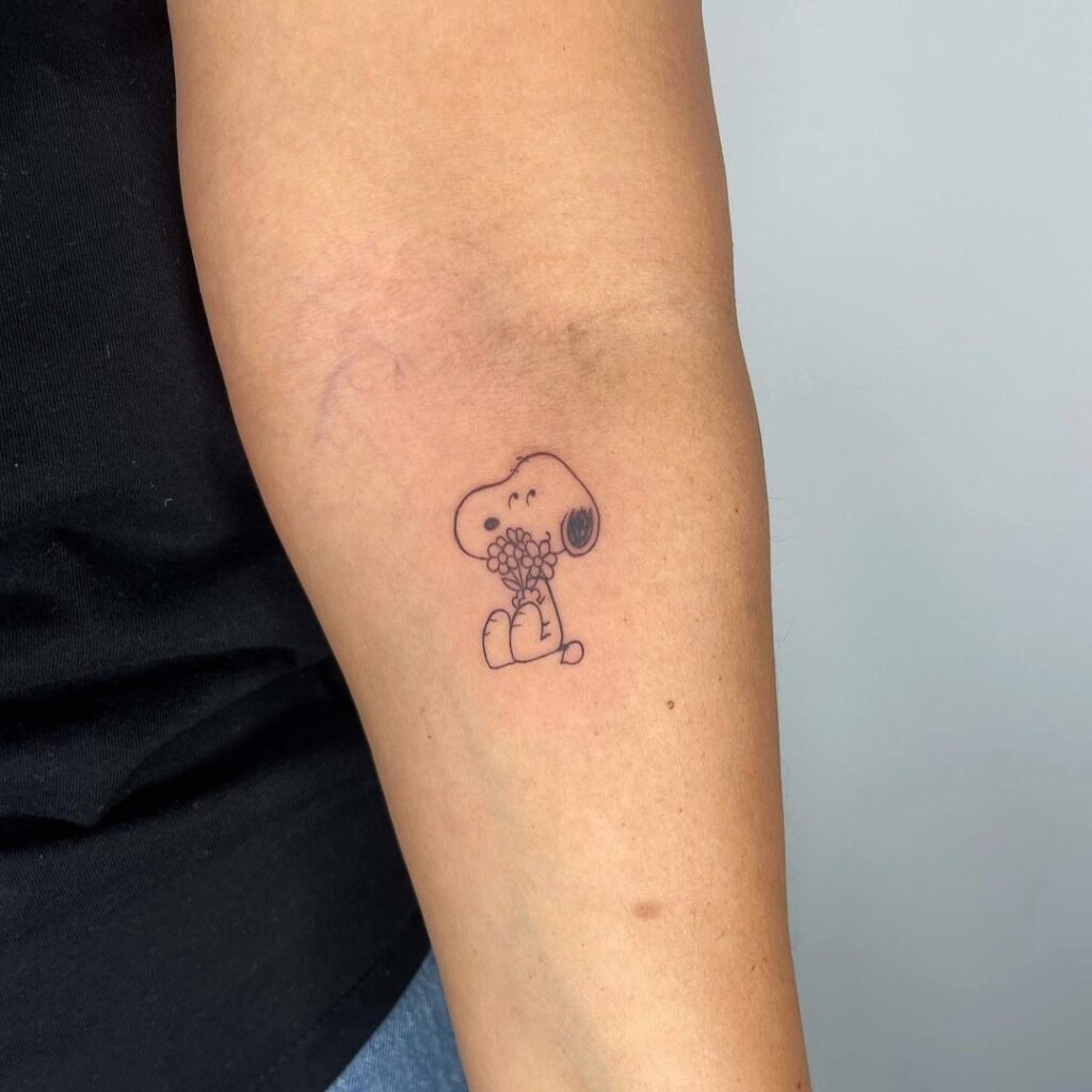 Snoopy tattoo ideas 0052