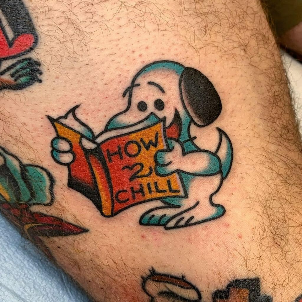 Snoopy tattoo ideas 0061