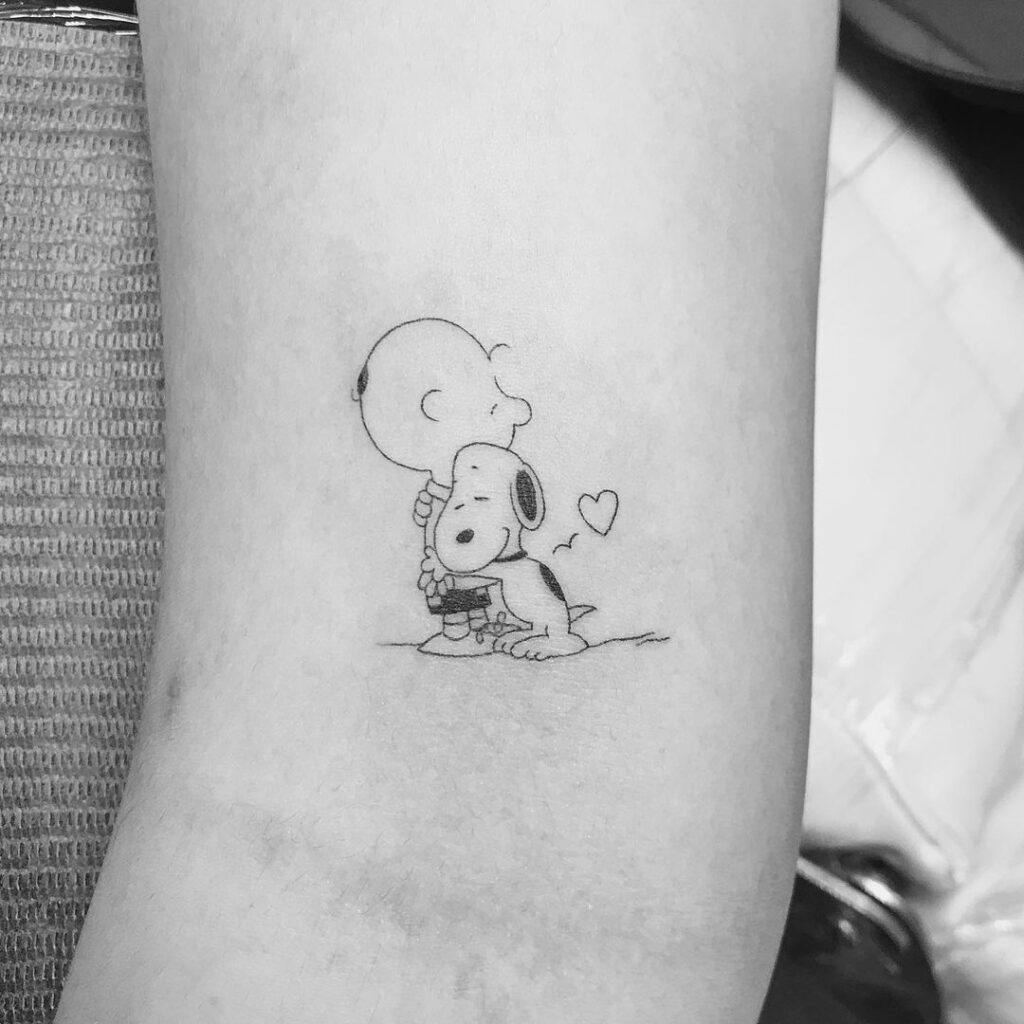 Snoopy tattoo ideas 0065