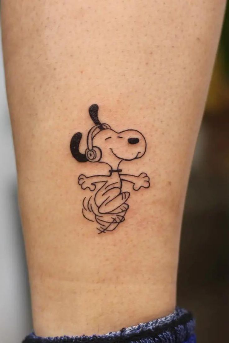 Snoopy tattoo ideas 0071