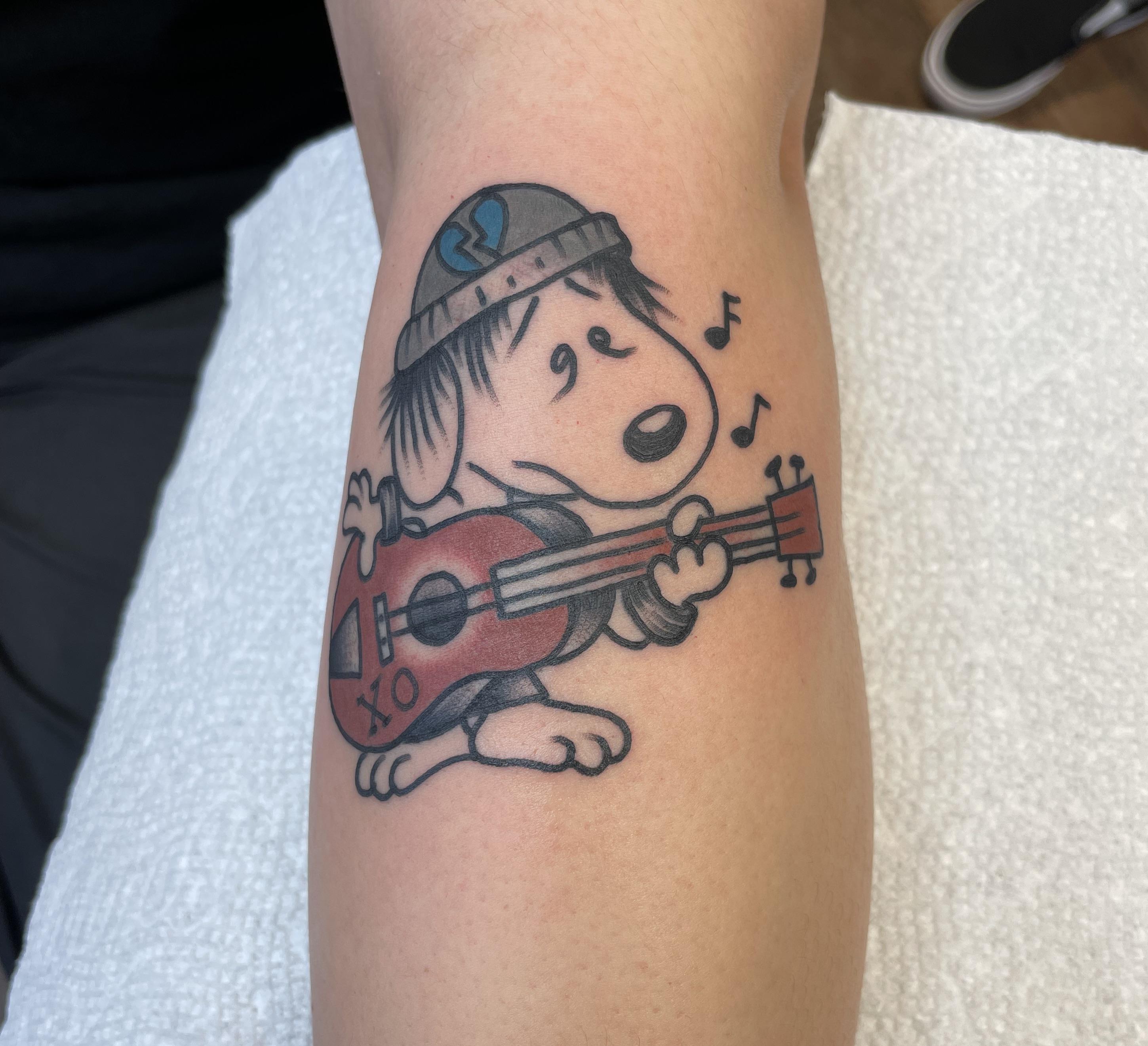 Snoopy tattoo ideas 0072