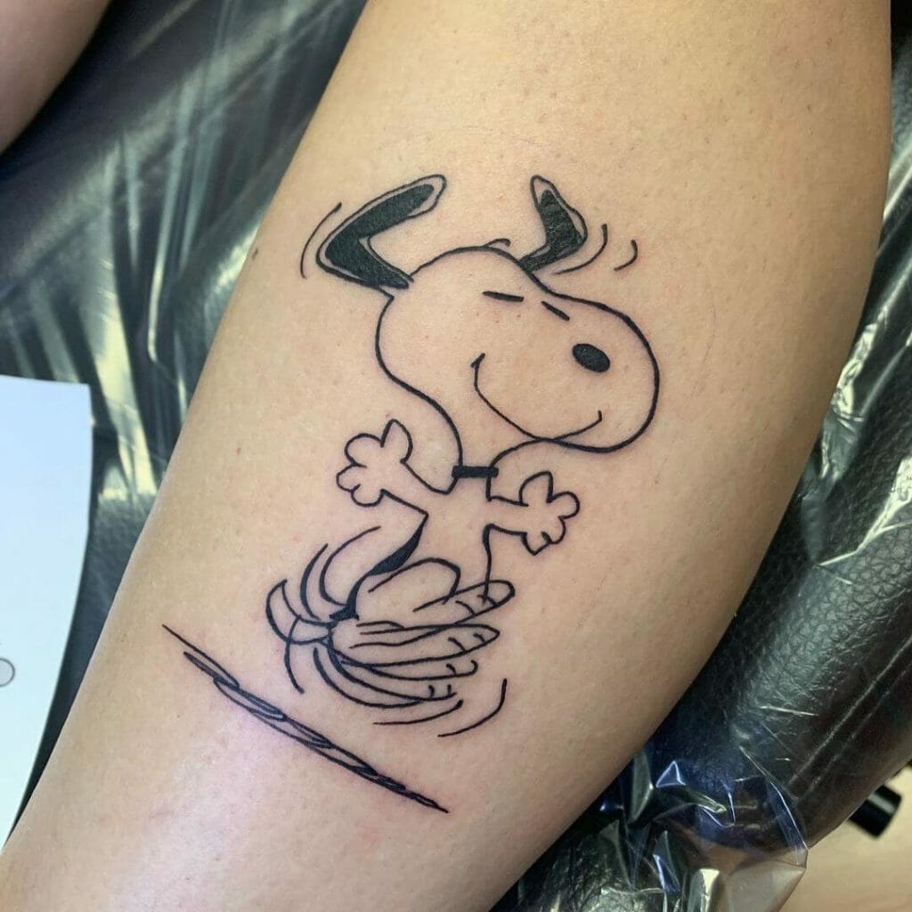 Snoopy tattoo ideas 0079