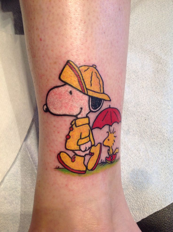 Snoopy tattoo ideas 0082